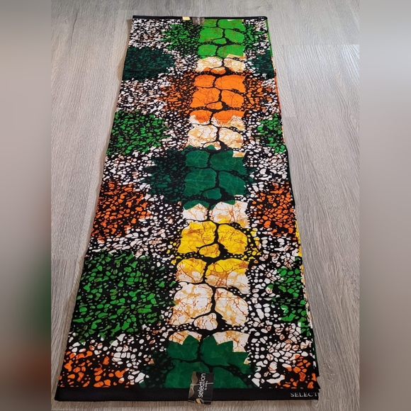 AFRICAN FABRICS  1OO% COTTON  ● 6 YARDS FABRICS - Picture 6 of 16